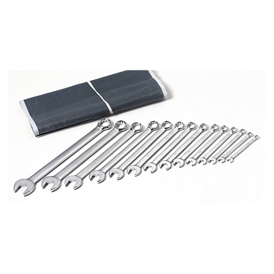 QUAD GRIP 15 PIECE SAE COMB. WRENCH SET